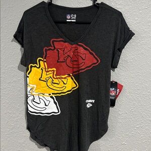 NFL Kansas City Chiefs Graphic Tee size large NWT